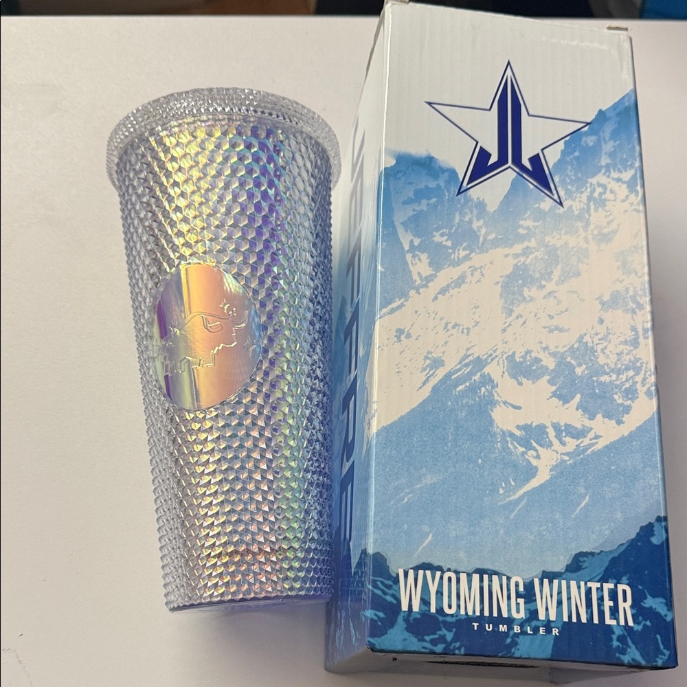 Jeffree Star Iridescent Diamond Tumbler 22oz
